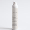 Veluma cream bottle on a white background